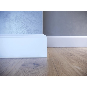 Listwa drewniana biała